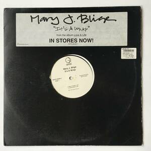 2274●Mary J. Blige - It's A Wrap/GEFR-26095-1/2004年 / Funk / Soul/Instrumental/12inch LP アナログ盤