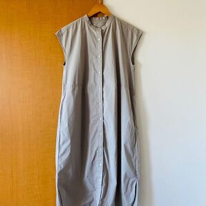 無印 M ロングシャツワンピース