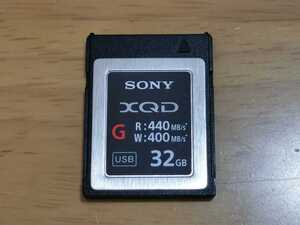 送料無料!SONY XQDメモリーカード QD-G32E 32GB フォーマット済み