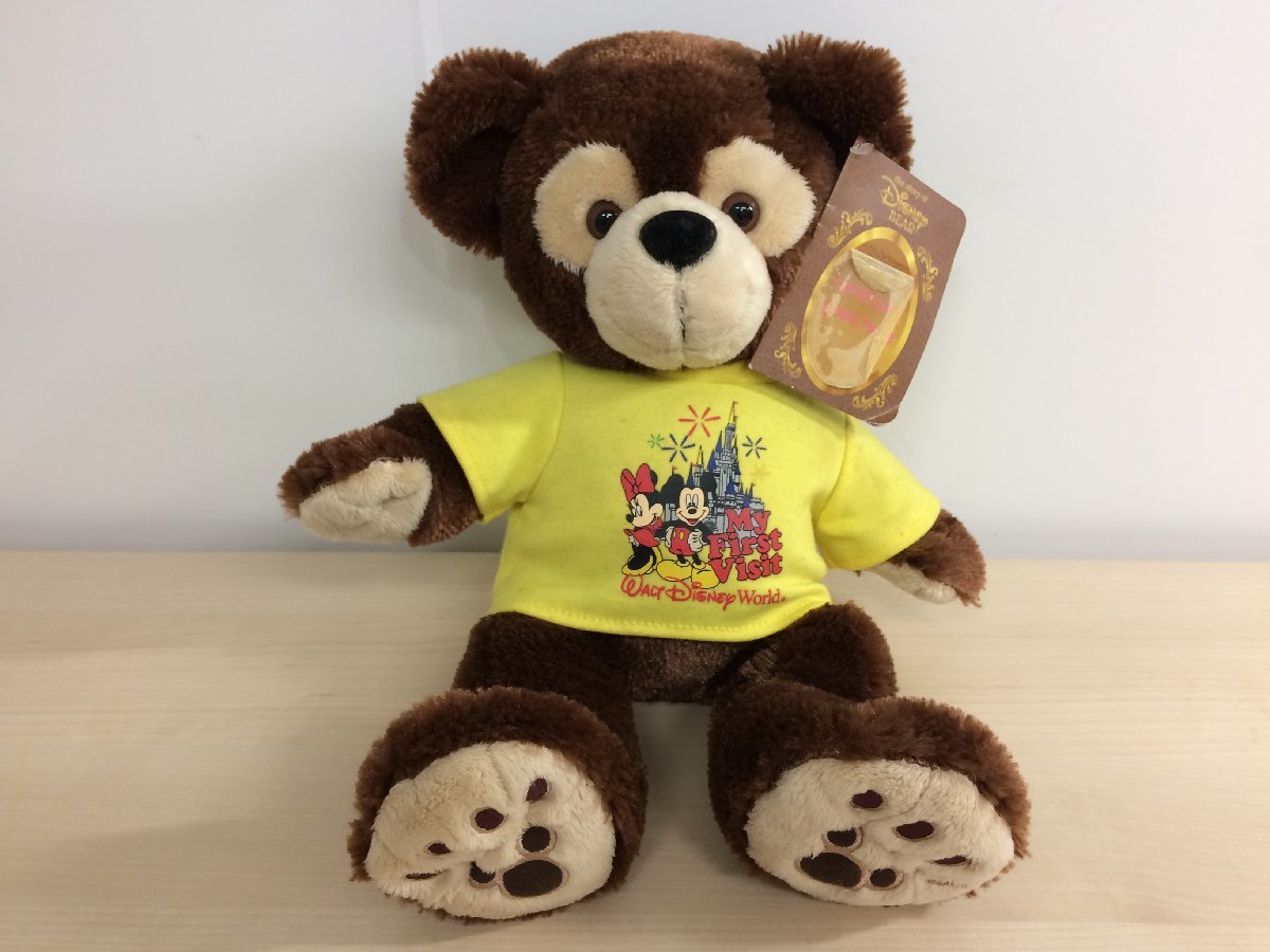 雑誌で紹介された WDW プリンセス ダッフィー イエロー ぬいぐるみ