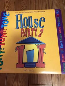 tony! toni! tone! - house party 2 original 12インチ