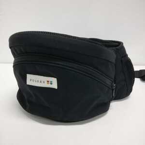 POLBAN BASIC LUCKY ポルバン ベーシック ヒップシート 抱っこ紐 ブラック系