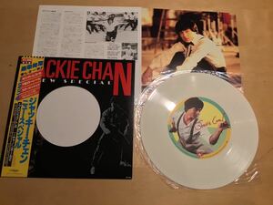 【帯付LP】JACKIE CHAN / NEW SPECIAL (VIP-4185) / ジャッキー・チェン / TIME FIVE / WHITEWAX / 1984年日本盤美品