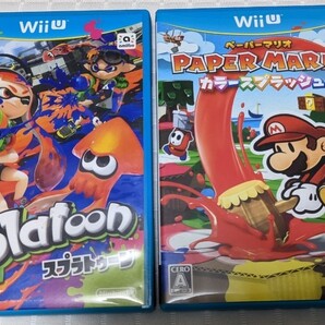 【Wii U】 ペーパーマリオ カラースプラッシュ スプラトゥーン セット