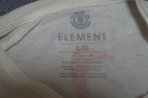 送込 エレメント ELEMENT 半袖Tシャツ 白×オレンジ　マダースアプス シグネーチャー 格安出品 _画像6