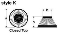 K&N エアフィルター REPLACEMENT FILTER 純正交換タイプ ミラージュ C53A ケーアンドエヌ_画像3