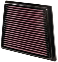 K&N エアフィルター REPLACEMENT FILTER 純正交換タイプ FORD FIESTA WF0SFJ 14～17 ケーアンドエヌ_画像2