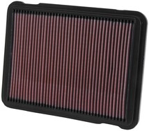 K&N エアフィルター REPLACEMENT FILTER 純正交換タイプ ランドクルーザープラド KDJ120W ケーアンドエヌ_画像2