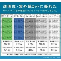 ライトスモーク　50% 運転席、助手席　エッセ　L235S・L245S　カット済みフィルム_画像2