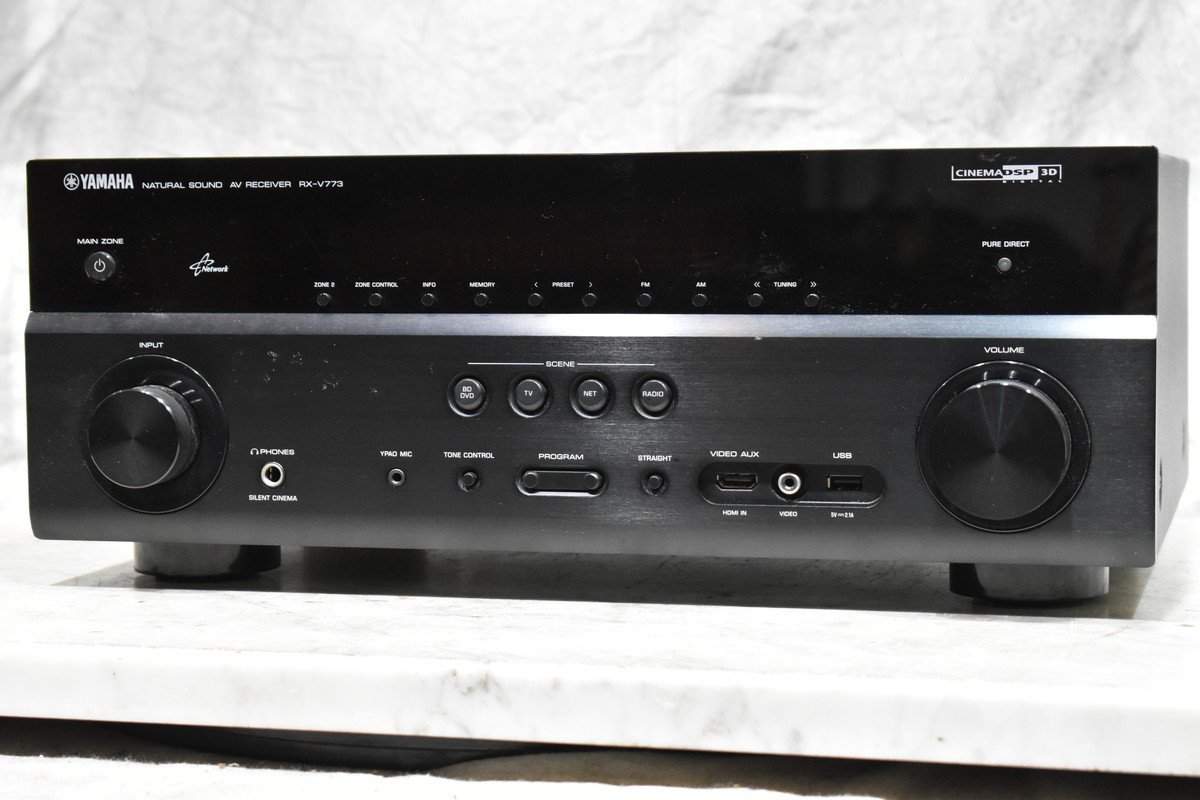 ☆圧倒的高評価 YAMAHA AVレシーバー RX-V773 美品 付属品完備 - htii