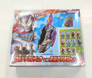 【動作確認済み】 ウルトラマンデッカー DX最強なりきりセット 金のウルトラディメンションカード セット