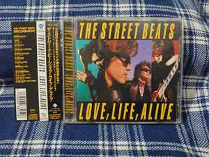 ◆THE STREET BEATS◆LOVE,LIFE,ALIVE 12曲入りCD 帯付き 1996年 ストリートビーツ