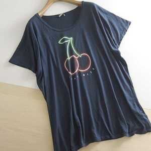 春夏　●RNA SWEAT●　ユーズド加工　ゆったり　チュニックTシャツ　M　♪