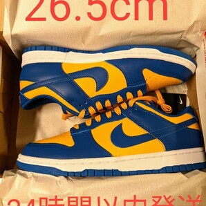 Nike Dunk Low Blue Jay and University Gold UCLA 26.5cm