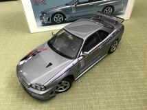 オートアート AUTOART 日産 スカイライン GT-R R34ニスモ S-tune S1 NISSAN SKYLINE GT-R R34 nismo S-tune S1 1/18_画像3