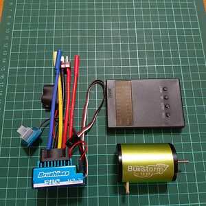 即決《送料無料》 激安 120A ブラシレス アンプ モーター セッティングカード ラジコン tt01 tt02 ドリパケ YD-2 バギー ウイリー