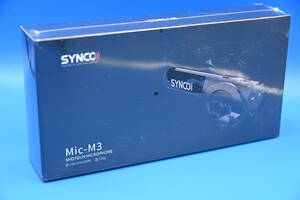 **SYNCO gun Mike SYNCO-M3 on camera Mike single one directivity Mike new goods unopened **