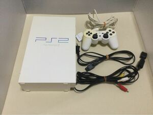 PS2 プレイステーション2 本体 セラミックホワイト SCPH-55000 GT セット！