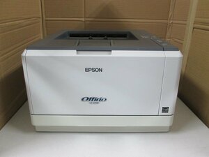 ◎中古レーザープリンタ　エプソン【EPSON LP-S310N】トナー/メンテナンスユニットなし◎2207131