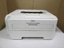 ◎中古レーザープリンタ【NEC MultiWriter 5000Ｎ】トナー/ドラムなし◎2112171_画像1