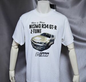 新品 XL スカイライン NISMO R34 GT-R　ZーTUNE　 NISSAN 日産 ジーティーアール ニスモ 半袖 Tシャツ