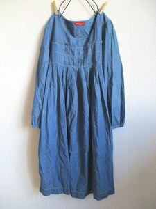 USED* Earth Music & Ecology earth music&ecology Denim One-piece 