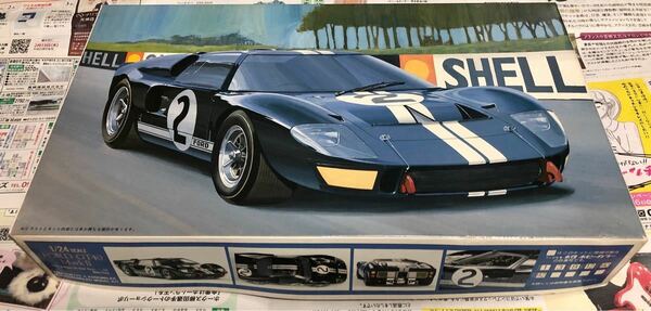 ■フジミ模型 1/24 フォードGT40 Mk.Ⅱ 1966 ル・マン優勝車