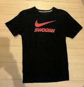 ナイキ NIKE スウォッシュ ロゴTシャツ ブラック JUST DO IT Tシャツ Lサイズ