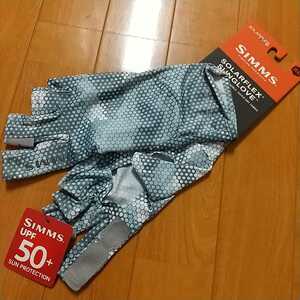 Simms SOLARFLEX　SUN GLOVE　Sunglove シムズ　ソーラーフレックス　サングローブ　XL Hex Camo Storm