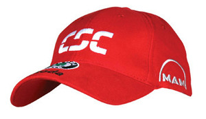 *DESCENTE CSC PODIUM Descente Baseball cap OS red 