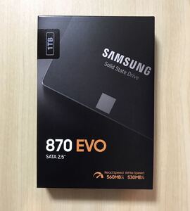 ★新品未開封★【送料無料】 Samsung SSD 870 EVO 1TB 国内正規品 SATA 2.5インチ MZ-77E1T0B/IT サムスン