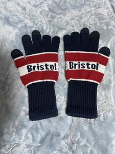 【美品】【送料最安360円】FCRB f.c real bristol エフシーレアルブリストル SOPHNET ソフネット KNIT GLOVE ニットグローブ 手袋