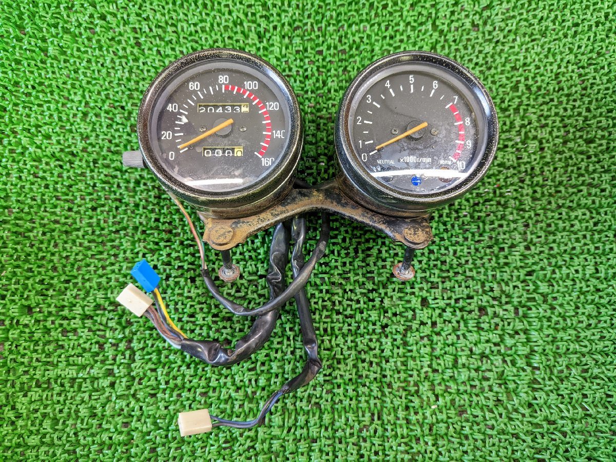 のため SR400 2007年式 BrGDl-m86908787995 純正メーター タコメータ