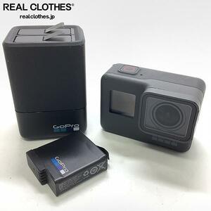 GoPro/ゴープロ HERO5 Black アクションカメラ バッテリーチャージャー/バッテリー 3本付き 簡易動作確認済み /000