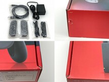 tu056　任天堂 Nintendo Switch ニンテンドースイッチ Joy-Con L/R グレー 本体 HAD-S-KAAA 中古_画像10