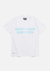 【M size】WIND AND SEA NEIGHBORHOOD ウィンダンシー　ネイバーフッド　NHWDS-3 / C-TEE . SS　コラボ　Tシャツ　ホワイト