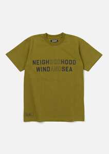 【L size】WIND AND SEA NEIGHBORHOOD ウィンダンシー　ネイバーフッド　NHWDS-3 / C-TEE . SS　コラボ　Tシャツ