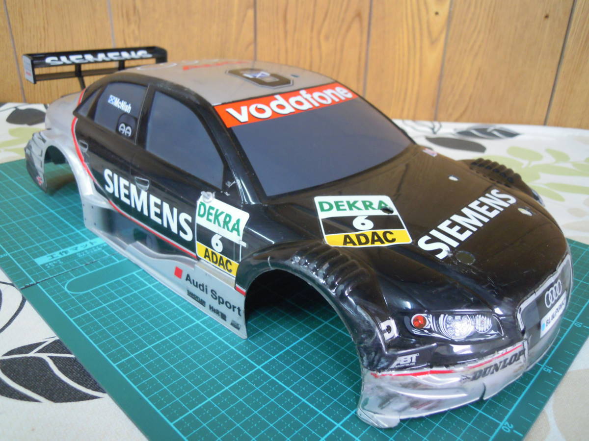 絶版 タミヤ RC 1/10 アウディ A4 DTM 2005 完成ボディ仕様