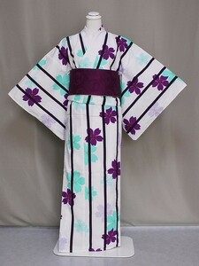  woman ... brand new for women yukata reason equipped yukata lady's free size free shipping E0334-04