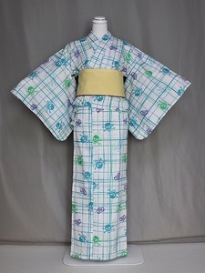  Koda Kumi. yukata G1841-01 free shipping stock disposal brand ... lady's ... tailored yukata white ground. ... free size 