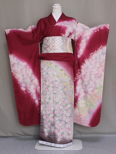 直販特注品 ブランド 桂由美 落款 振袖 セット www.m