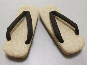  sandals setta F0727-02LL free shipping rattan mesh thickness bottom zori made in Japan light put on footwear ...LL size beige color. pcs 