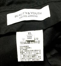 スラックス カジュアル BEAUTY&YOUTH UNITED ARROWS ネイビー ブルー b 青 紺 パンツ アンクル サイズ xl テーパード ユナイテッドアローズ_画像3