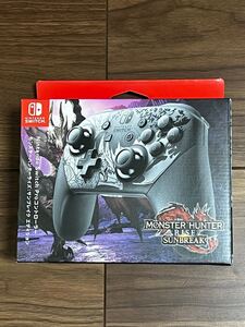 ニンテンドースイッチ Proコントローラー モンスターハンターライズエディション 新品未使用