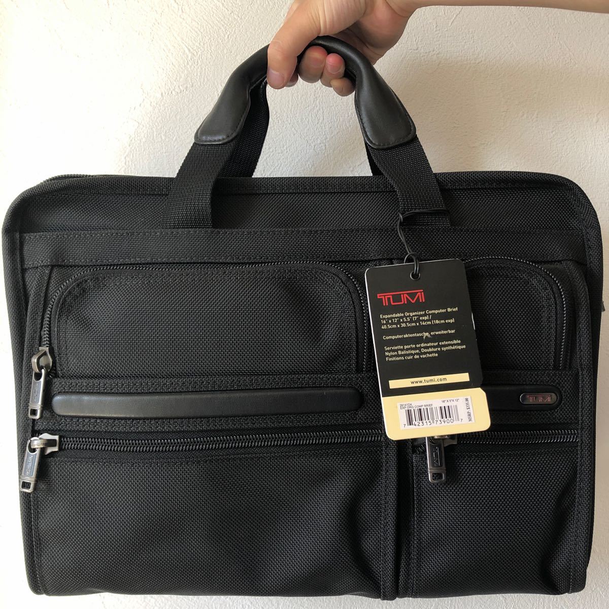 使用頻度少ない】極美品 TUMI トゥミ ビジネスバッグ 2Way グレー