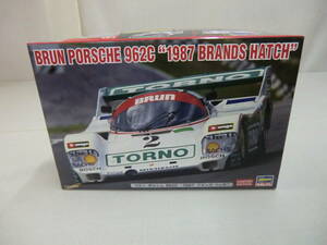 1:24brun Porsche 962C ~1987 Blanc z Hatchback ~ limited goods HASEGAWA 2022 20585