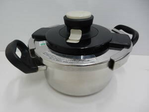 ZK1403 T-fal ティファール 圧力鍋 両手鍋 調理 料理 器具 IH DIFFUSAL CLiPso クリプソ ３L