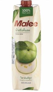 マリー グァバジュース 果汁100% Malee 12本×1000ml.