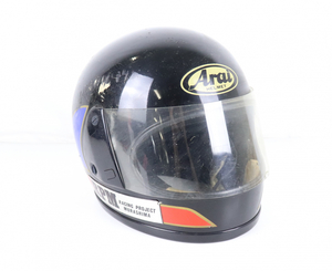 Arai HELMET アライ ヘルメット 61-62cm ANSI STD Z90. 1-197 RACING PROJECT MURASHIMA ブラック バイク レーサー 003JBGB46