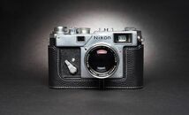 新品 本革カメラケース Nikon ニコン S3用 ブラック_画像1